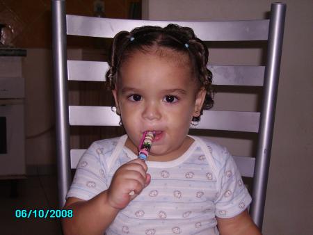 Mon filleul !! alala je l'aime trop